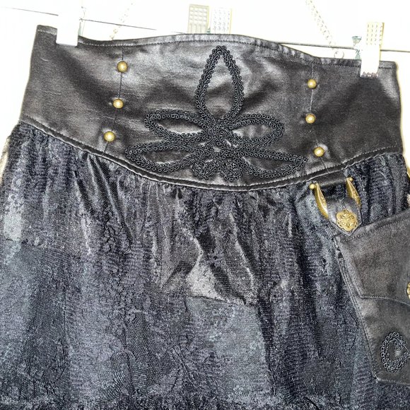 • MOVING LAST CHANCE 7/31/2024 • Lip Service Winchester Emporium Skirt XS - Picture 5 of 8